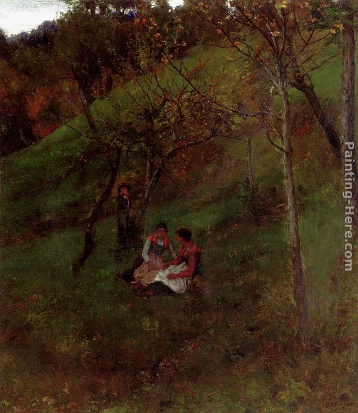 Wilhelm Leibl Abendfriede
